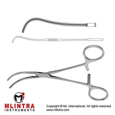 DeBakey Atrauma Dissecting and Ligature Forcep Stainless Steel, 24 cm - 9 1/2"